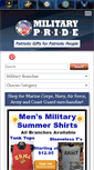 Mobile Screenshot of militaryprideonline.com